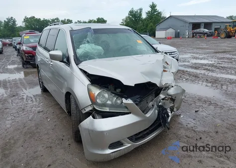 2006 Honda Odyssey Ex-L из США, поврежденный, VIN 5FNRL38766B452479